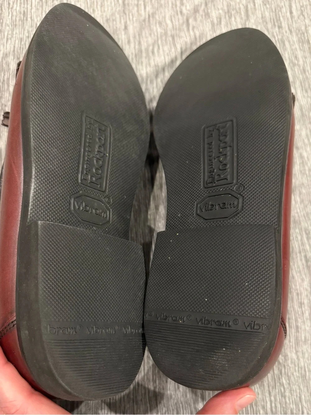 Rockport Men's Tassel Loafers in Deep Burgundy